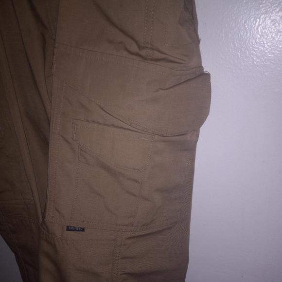 Tru Spec 24/7 series tactical cargo pants 36×32 khakis - Picture 5 of 7